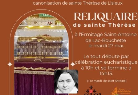 Passage du reliquaire de sainte Thérèse