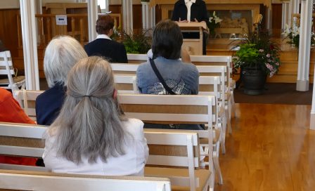 Exposé sur l’abbé Elzéar DeLamarre par Soeur Laurette Luneau
